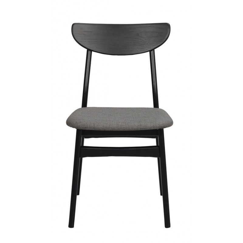 RO Rodham Chair Black/Dark Grey